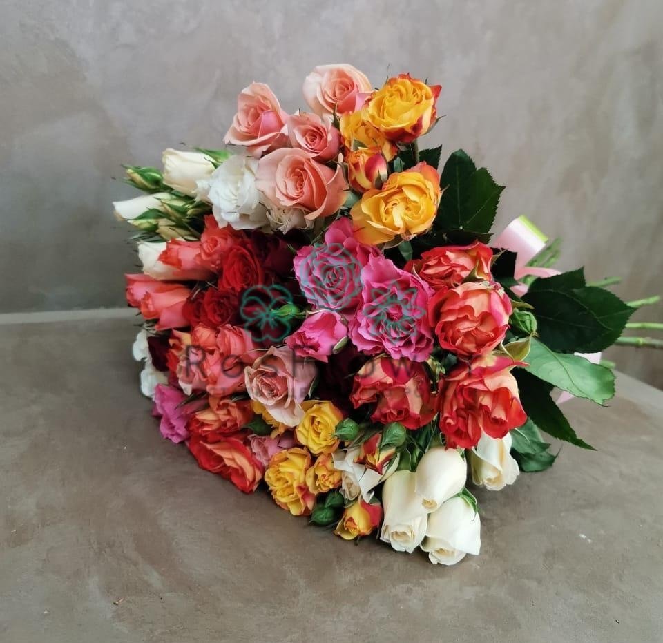 Букет цветов из: Розы в Учкекен