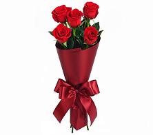 Букет 5 Красных роз Эдлесс Лав в Учкекен