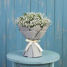 Букет цветов из:  Гипсофила в Учкекен