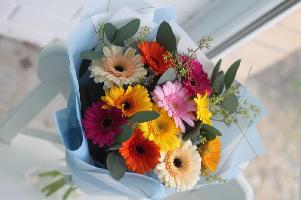 Букет цветов из: Герберы в Учкекен