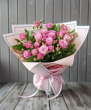 Букет Розовый кустик в Учкекен