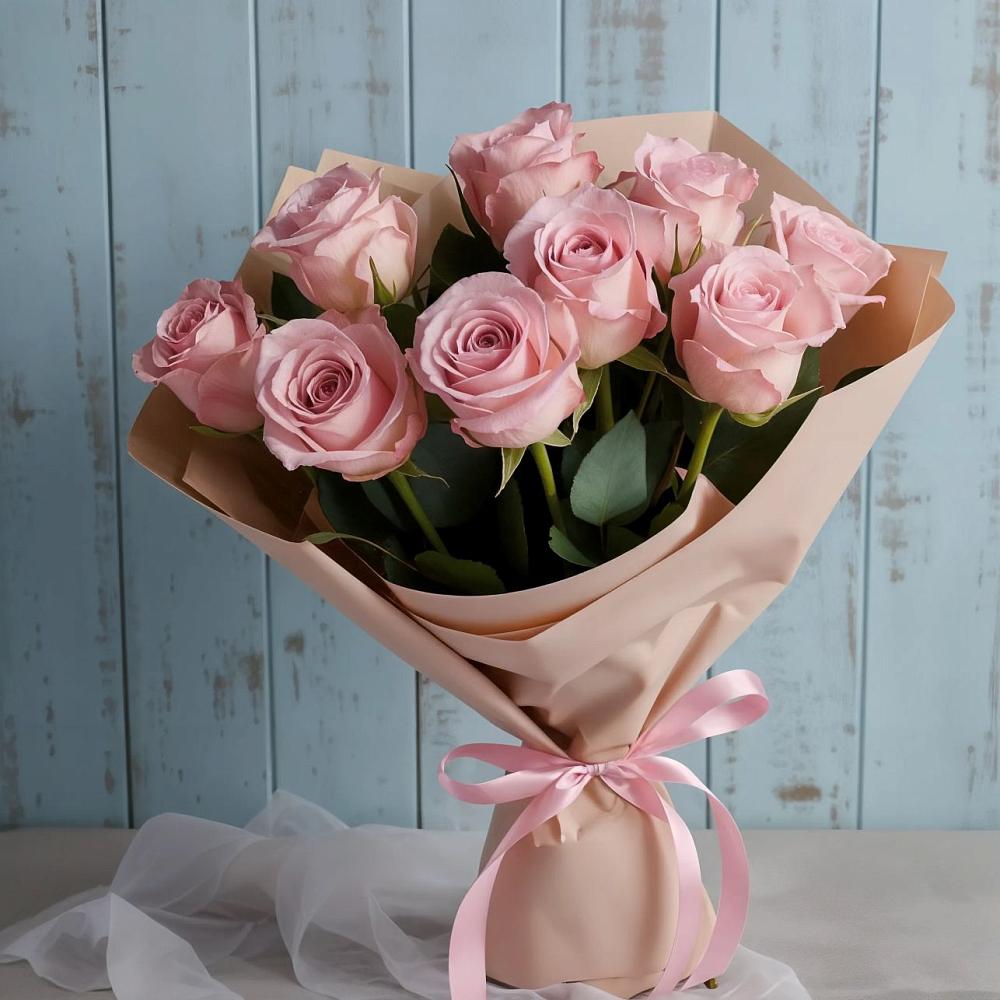 Букет цветов из: Розы в Учкекен