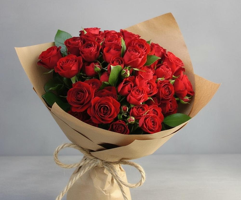 Букет Любовный роман в Учкекен