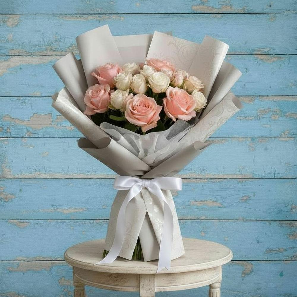 Букет цветов из: Розы в Учкекен