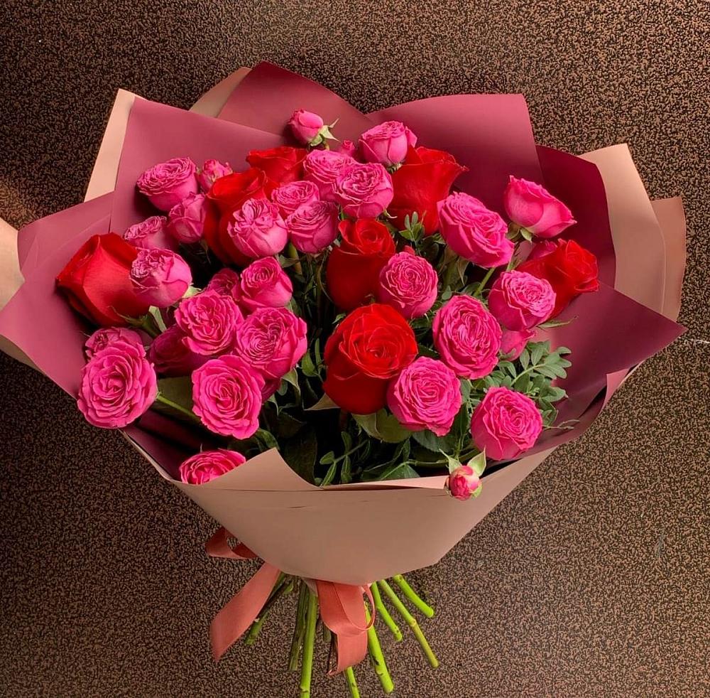 Букет В объятьях нежности в Учкекен