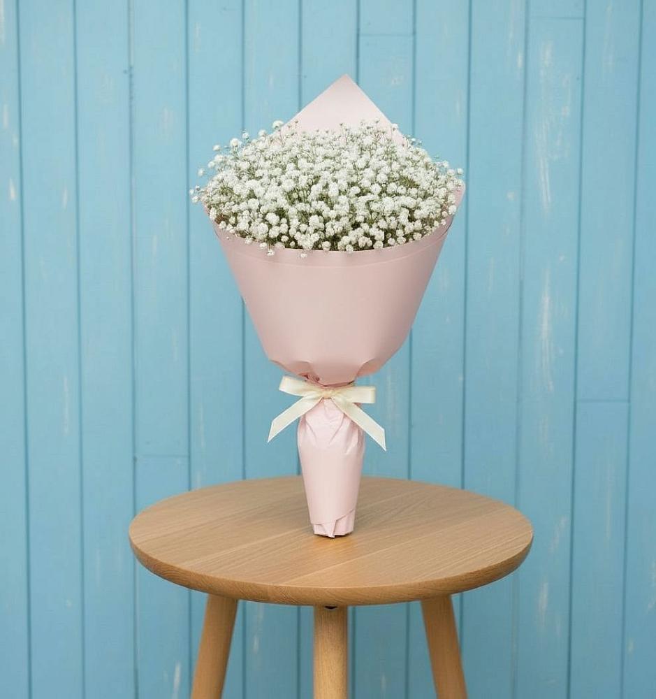 Букет цветов из: Гипсофила в Учкекен