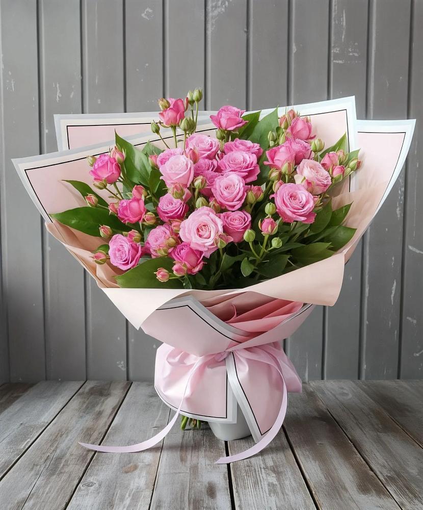 Букет Розовый кустик в Учкекен