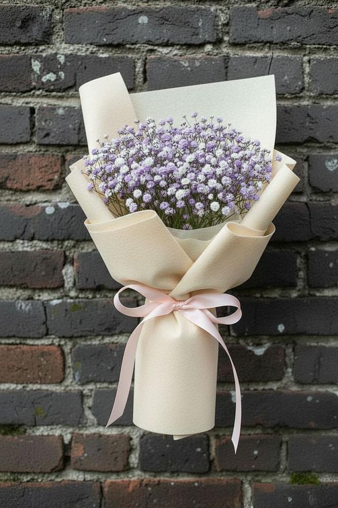 Букет цветов из: Гипсофила в Учкекен