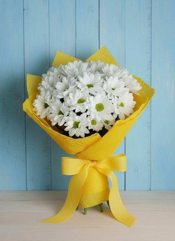 Букет цветов из: Хризантемы в Учкекен