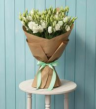 Букет цветов из:  Лизиантусы в Учкекен