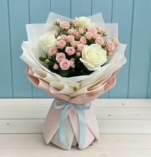 Букет цветов из:  Розы в Учкекен