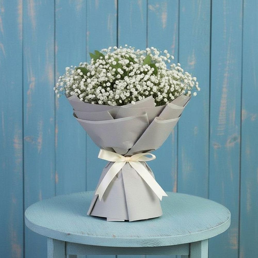 Букет цветов из: Гипсофила в Учкекен