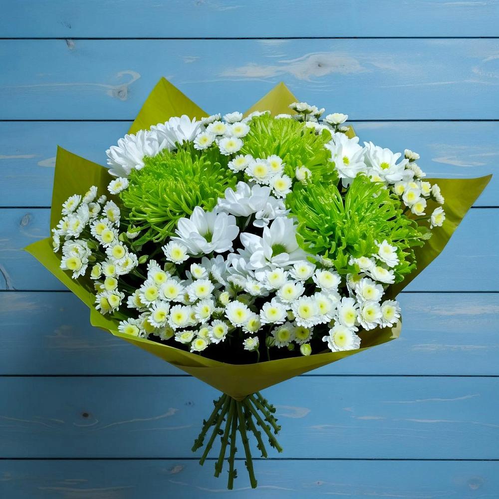 Букет цветов из: Хризантемы в Учкекен