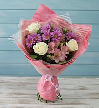 Букет цветов из:  Герберы в Учкекен