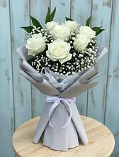 Букет цветов из:  Розы в Учкекен