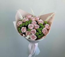 Букет цветов из:  Розы и Хризантемы в Учкекен