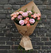 Букет цветов из:  Розы в Учкекен