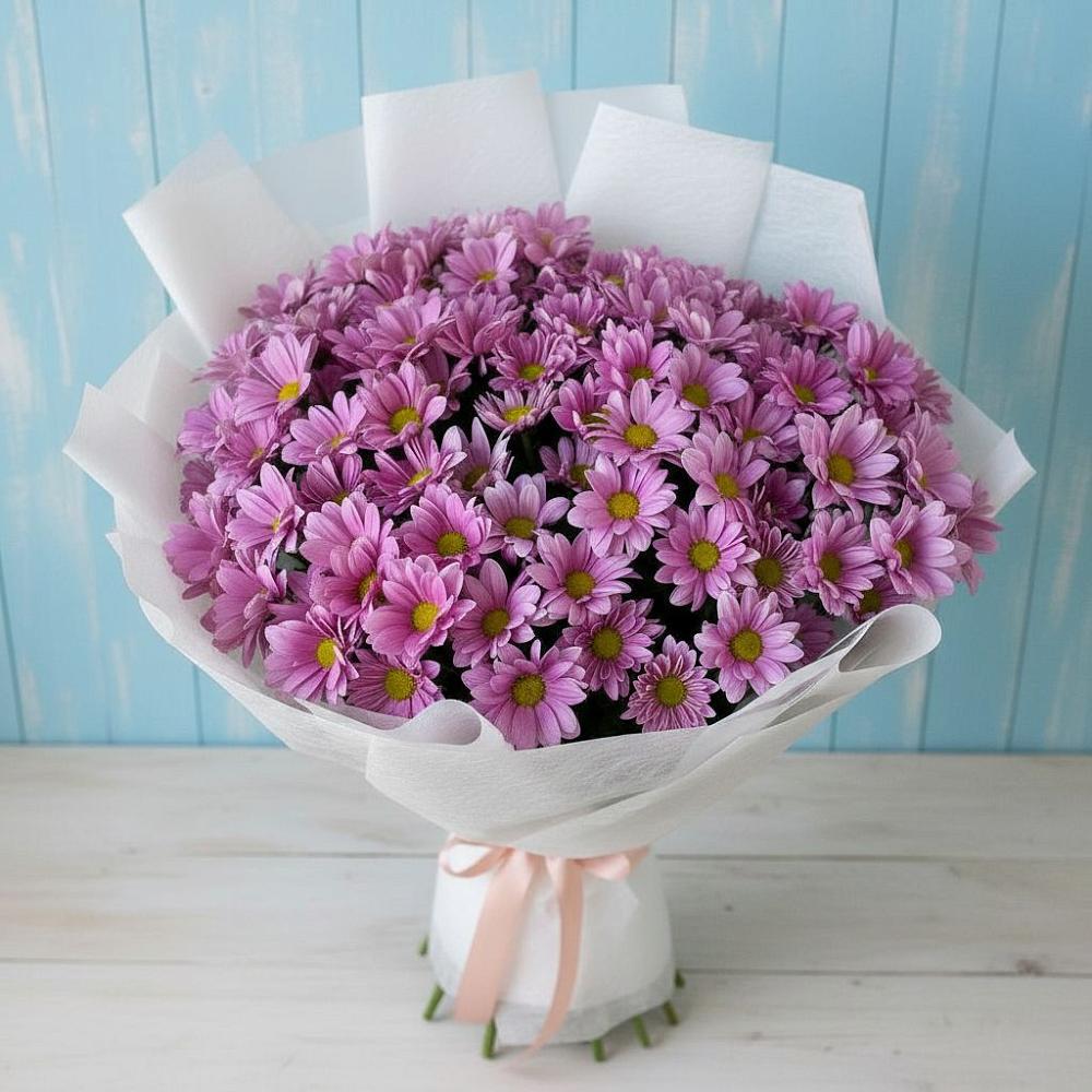 Букет цветов из: Хризантемы в Учкекен