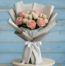 Букет цветов из:  Розы #REPLACE_PRED# Учкекен