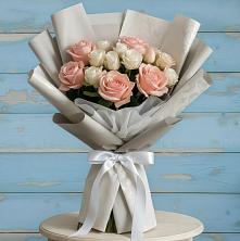 Букет цветов из:  Розы в Учкекен