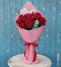 Букет цветов из:  Розы в Учкекен