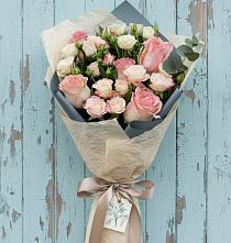 Букет цветов из:  Розы в Учкекен