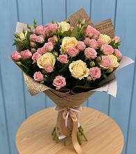 Букет цветов из:  Розы в Учкекен