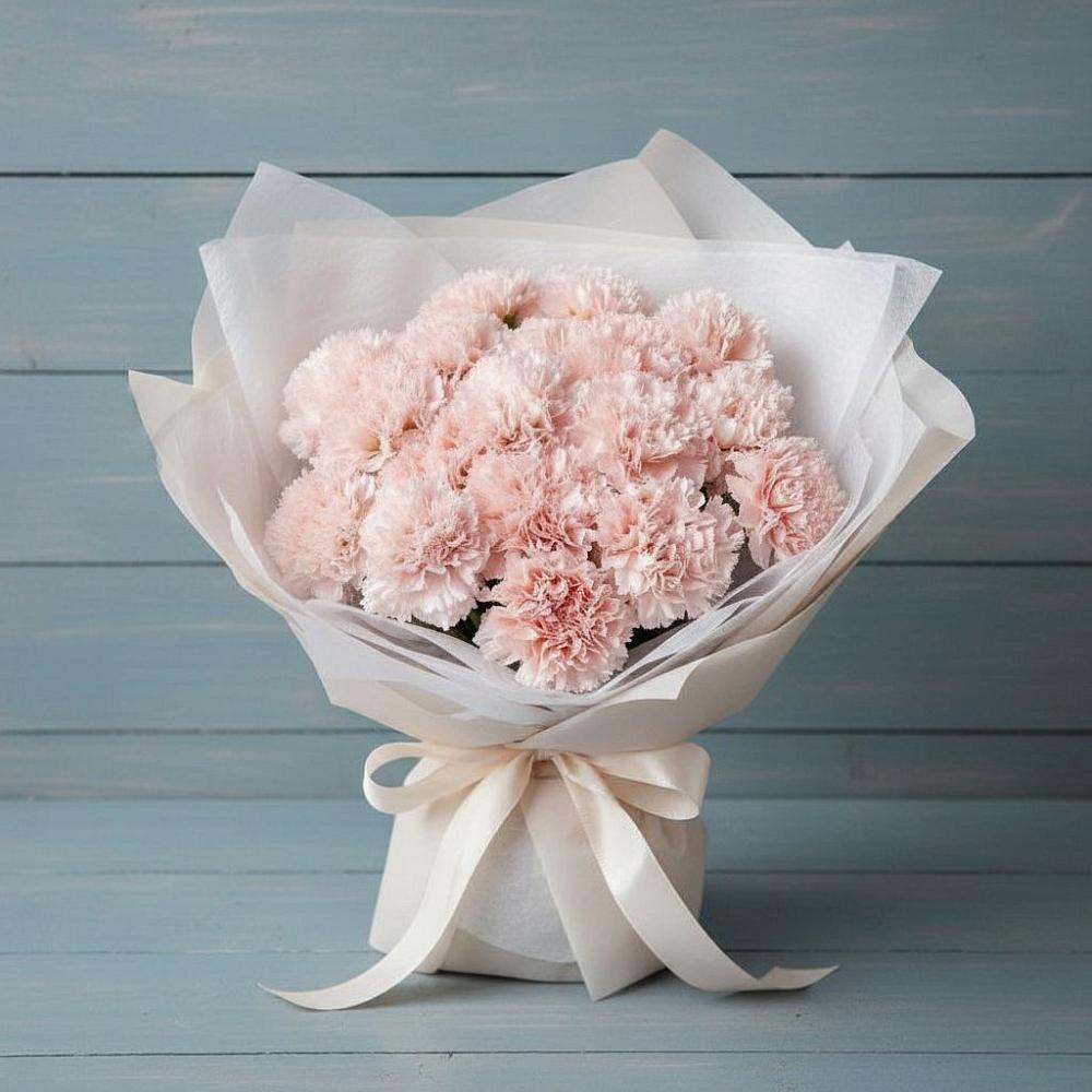 Букет цветов из: Гвоздики в Учкекен