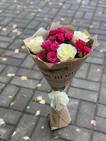 Букет цветов из: Розы в Учкекен