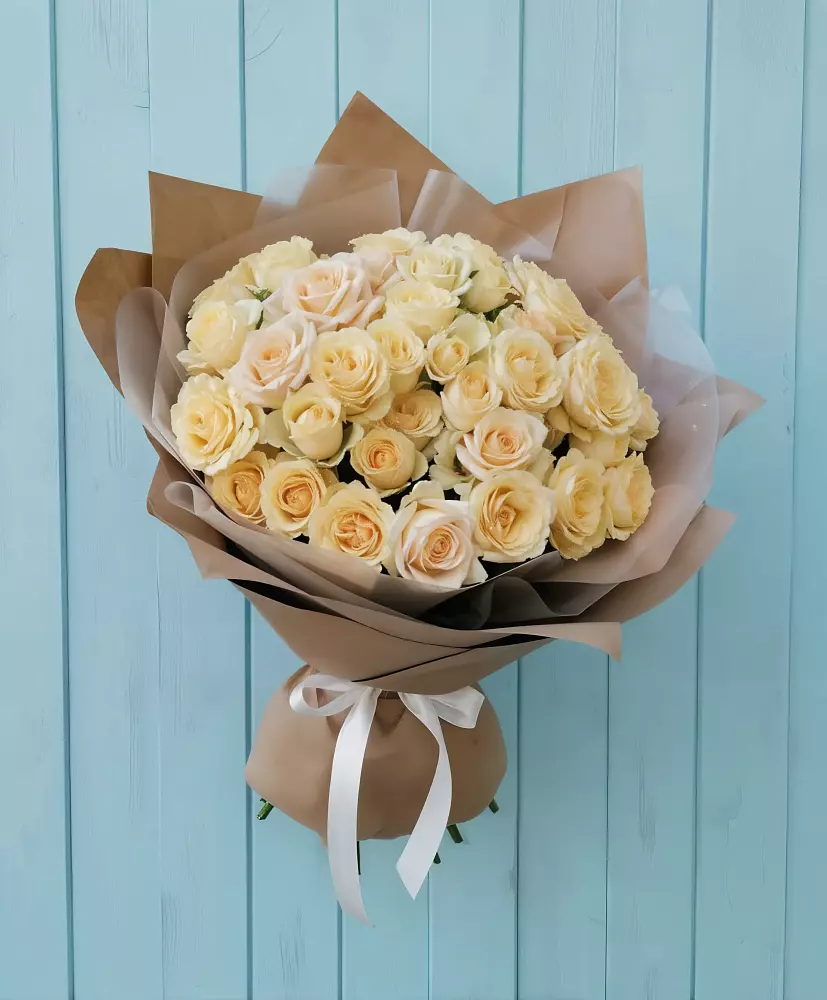 Букет Кремовое облако в Учкекен