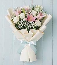 Букет цветов из:  Лилии в Учкекен