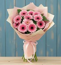 Букет цветов из:  Герберы в Учкекен
