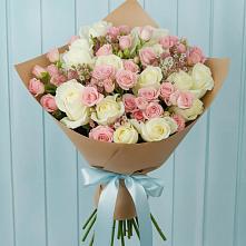 Букет цветов из:  Розы в Учкекен